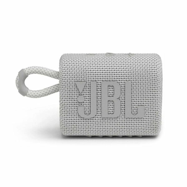 Caixa De Som JBL GO3 Bluetooth, à Prova d’Agua – Branco