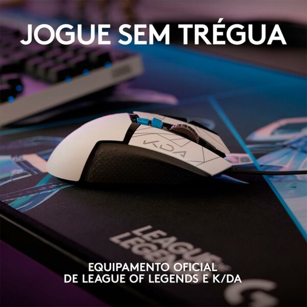 Mouse Gamer Logitech G502 Hero K/DA RGB, League of Legends - Image 6