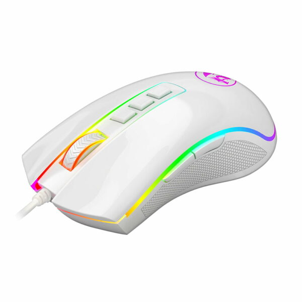 Mouse Gamer Redragon King Cobra 2 Lunar White - RGB - Image 2