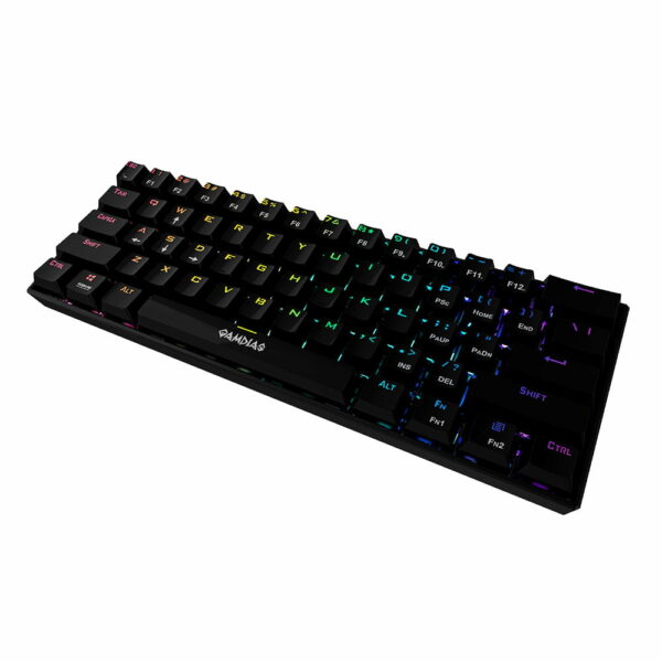 Teclado Gamer Gamdias Hermes E3 RGB - Switch Brown - Image 2