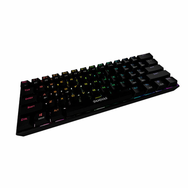 Teclado Gamer Gamdias Hermes E3 RGB - Switch Brown - Image 5