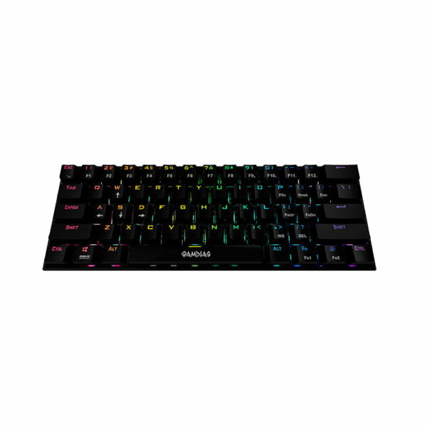 Teclado Gamer Gamdias Hermes E3 RGB - Switch Brown - Image 3