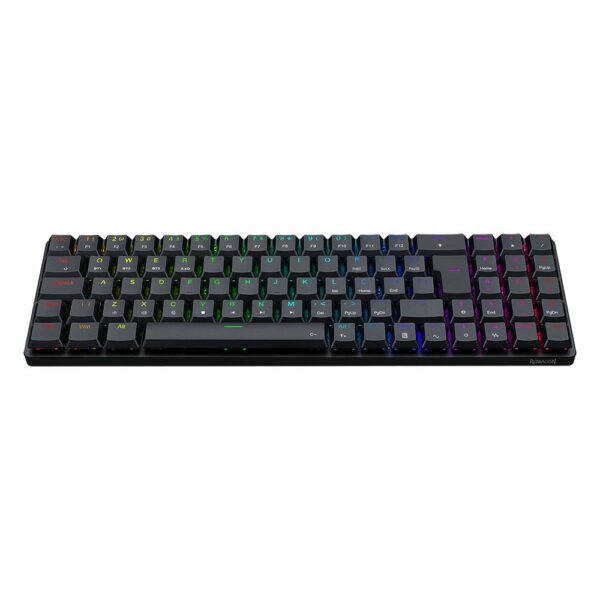 Teclado Gamer Redragon Ashe Pro RGB Wireless Switch Brown - Preto - Image 5