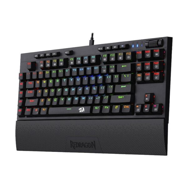 Teclado Gamer Redragon Broadsword Pro RGB Switch Óptico Red - Image 5