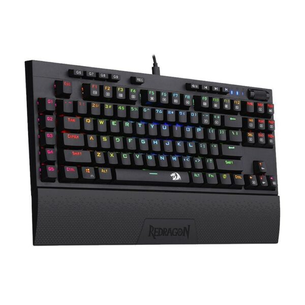 Teclado Gamer Redragon Broadsword Pro RGB Switch Óptico Red - Image 2