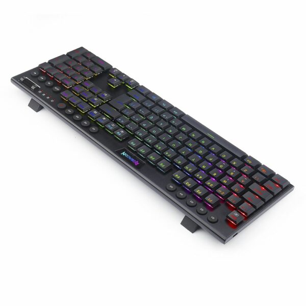 Teclado Gamer Redragon Horus RGB, Preto - Switch Blue - Image 4