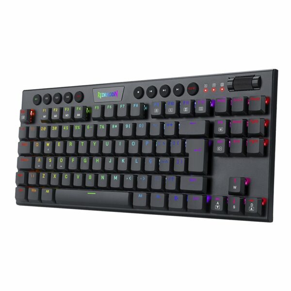 Teclado Gamer Redragon Horus TKL RGB, Preto - Switch Blue - Image 5