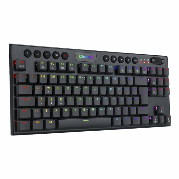 Teclado Gamer Redragon Horus TKL RGB, Preto - Switch Blue - Image 2