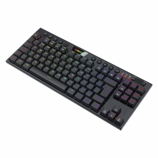 Teclado Gamer Redragon Horus TKL RGB, Preto - Switch Blue - Image 6