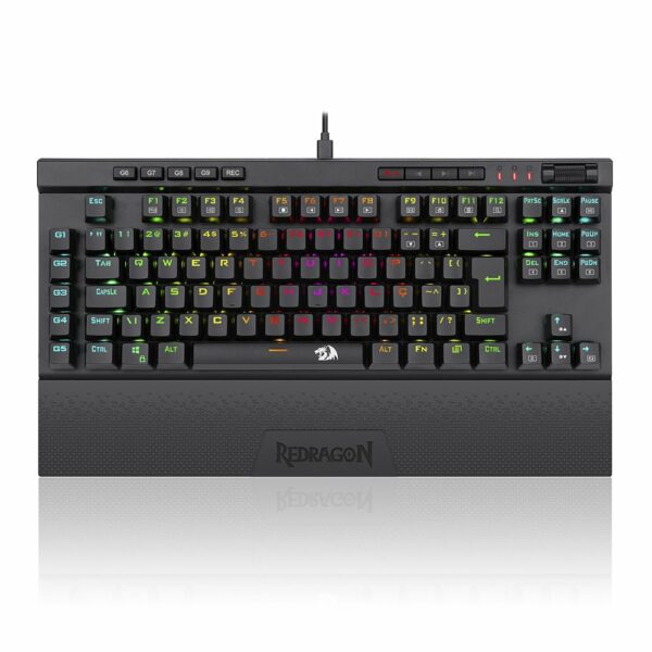 Teclado Gamer Redragon Magic Wand Pro RGB Switch Óptico Blue