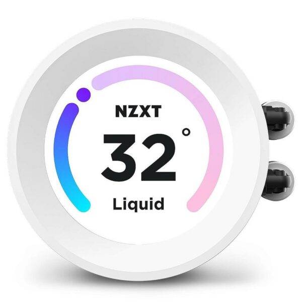 Water Cooler NZXT Kraken Elite 360 RGB com 3 Fans - Branco - Image 3