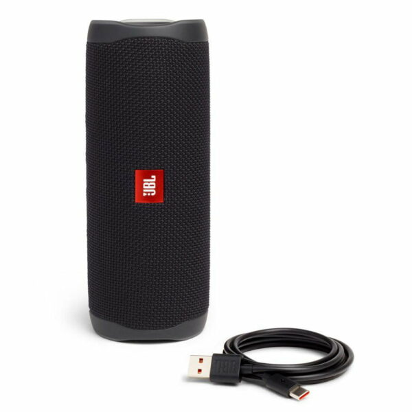 Caixa de Som JBL Flip 5 Bluetooth Portátil - Preto - Image 5