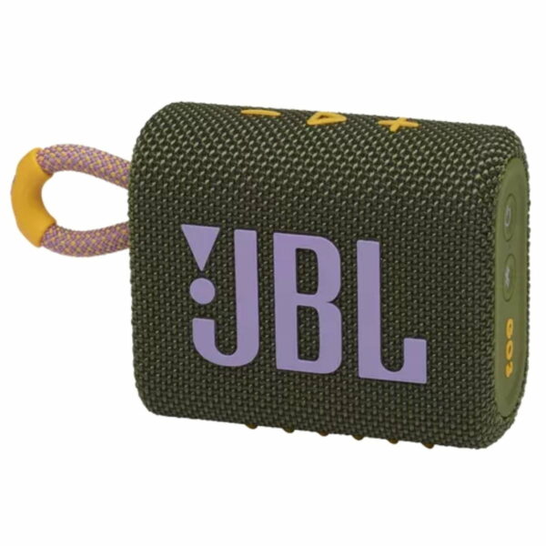 Caixa De Som JBL GO3 Bluetooth, à Prova d'Agua - Verde