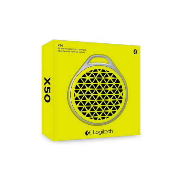 Caixa de Som Logitech X50 Bluetooth - Amarelo - Image 4