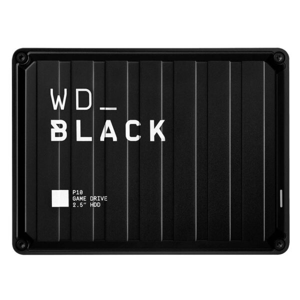 HD Externo Portátil WD Black P10 Game Drive 4TB, USB 3.2 - WDBA3A0040BBK