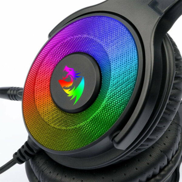 Headset Gamer Redragon Pandora RGB - Preto - Image 3