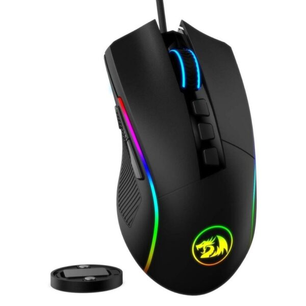 Mouse Gamer Redragon Lonewolf 2 Pro, RGB, 10 Botões, 32000DPI - Image 3