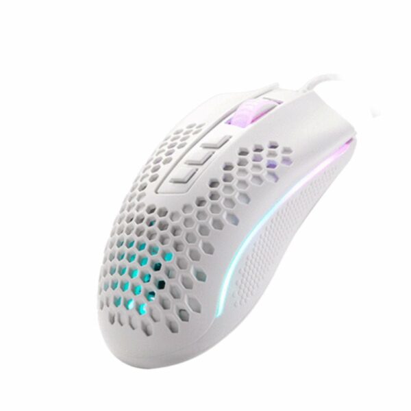 Mouse Gamer Redragon Storm Lunar White M808W RGB - Branco - Image 2