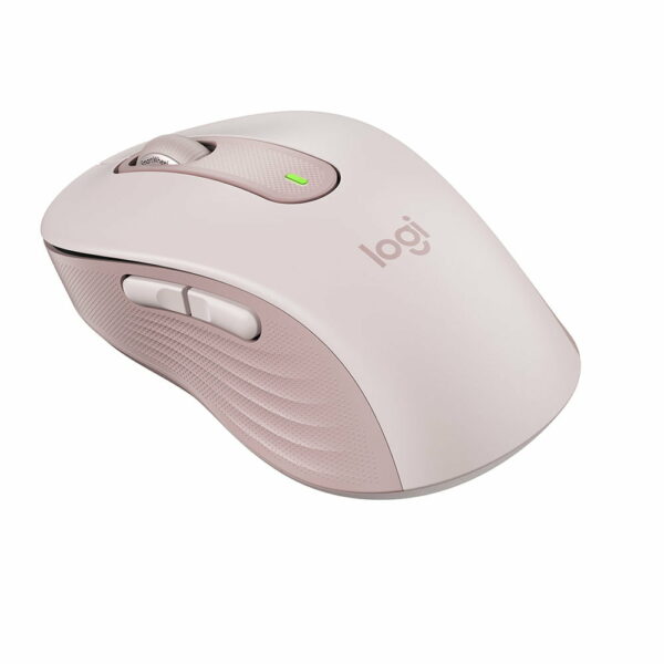 Mouse Sem Fio Logitech Signature M650 - Rose - Image 4