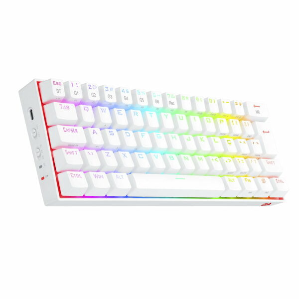 Teclado Gamer Mecânico Draconic K530W Redragon RGB - Branco - Image 3