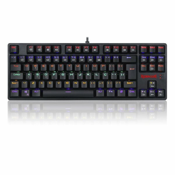 Teclado Gamer Mecânico Redragon Daksa - Switch Outemu Brown, LED Rainbow