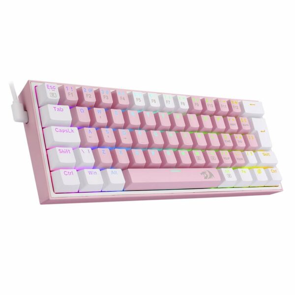 Teclado Gamer Redragon Fizz Sakura Bubblegum - RGB - Image 3