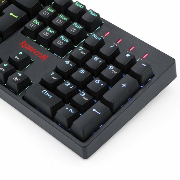 Teclado Gamer Redragon Surara Pro, RGB, Preto - Switch Blue - Image 3