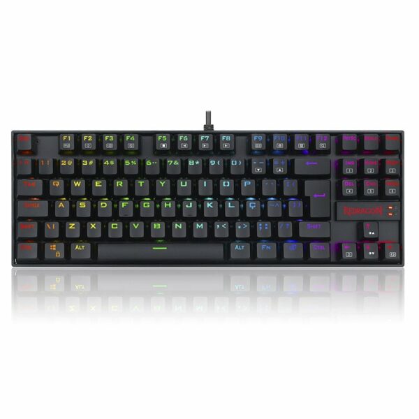 Teclado Magnético Gamer Redragon Kumara Pro RGB - Preto