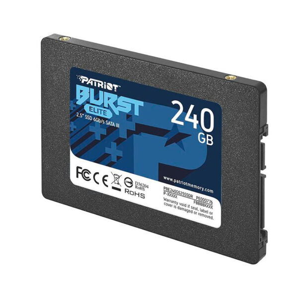 SSD 240GB Patriot Burst Elite 2,5" Sata 3 - PBE240GS25SSDR - Image 2