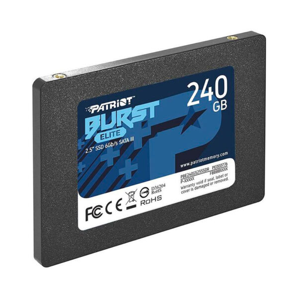 SSD 240GB Patriot Burst Elite 2,5" Sata 3 - PBE240GS25SSDR - Image 3