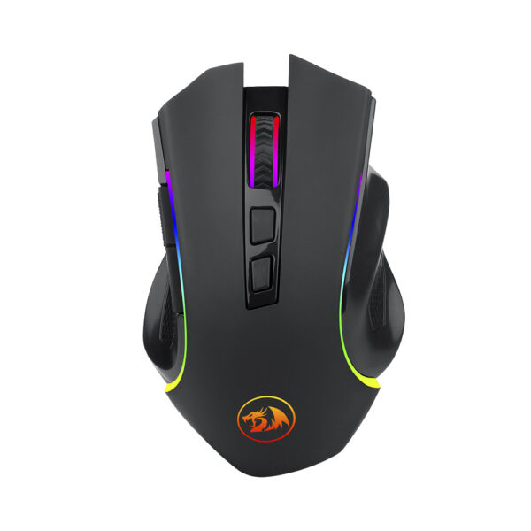 Mouse Gamer Redragon Griffin Wireless M602-KS V2 RGB - Preto