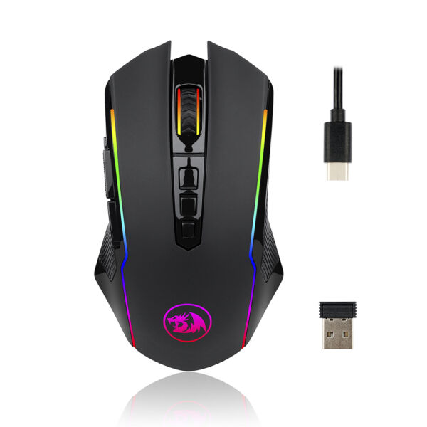 Mouse Gamer Redragon Ranger Lite M910-KS RGB - Preto