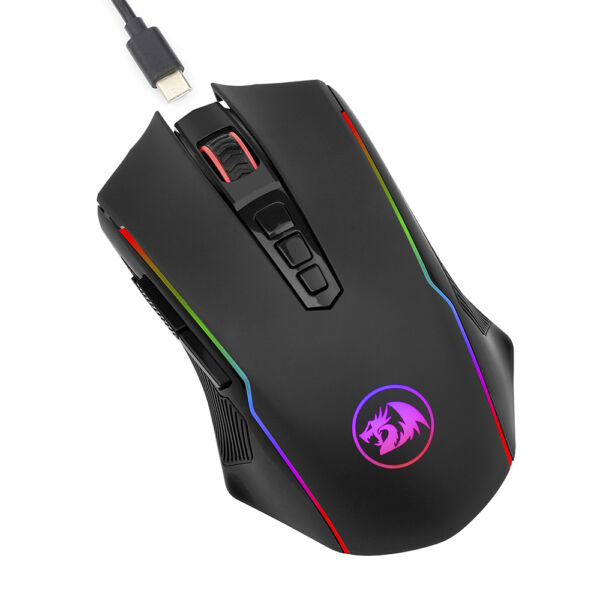 Mouse Gamer Redragon Ranger Lite M910-KS RGB - Preto - Image 5