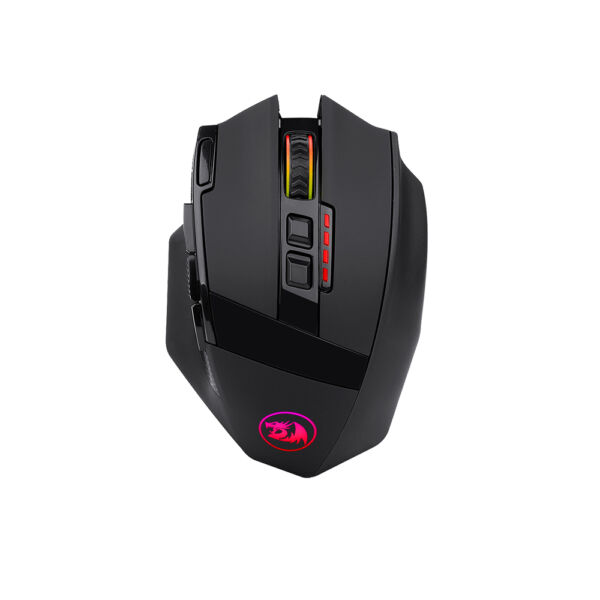 Mouse Gamer Redragon Sem Fio Sniper Pro M801P-RGB - Preto