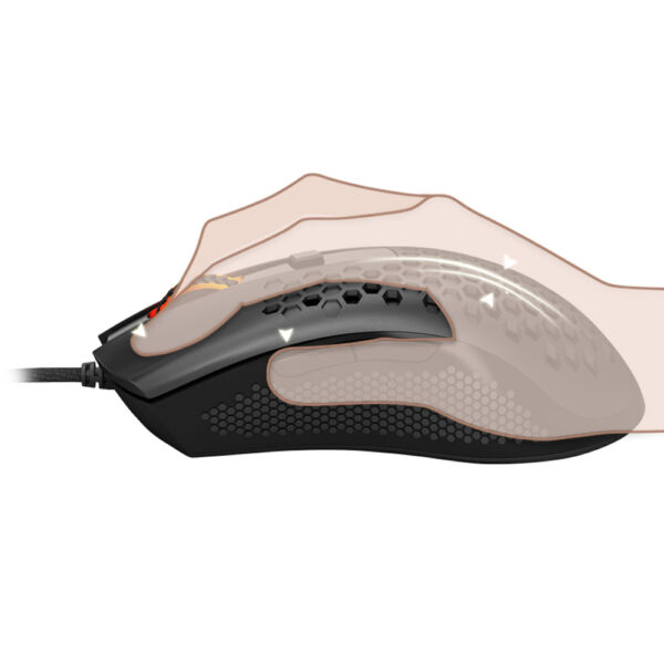 Mouse Gamer Redragon Storm Basic M808 N - Preto - Image 6