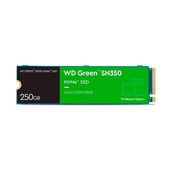 SSD M2 250GB WD Green SN350 NVME PCI-E GEN3 - WDS250G2G0C