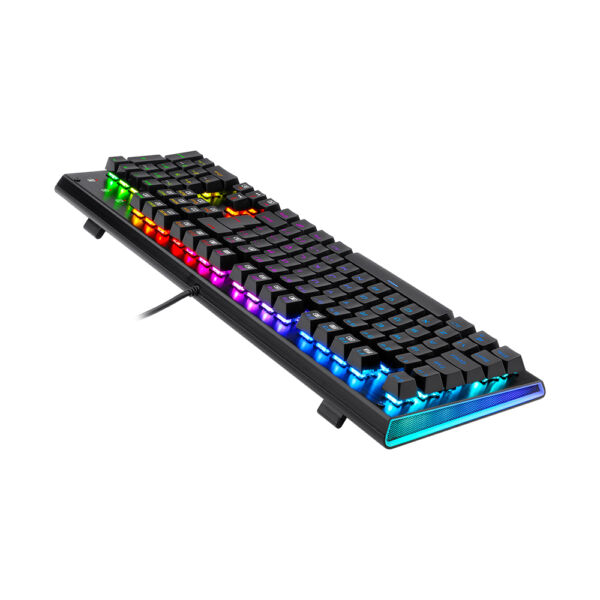 Teclado Gamer Redragon Dark Aryaman RGB Switch Brown - Preto - Image 3