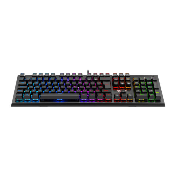 Teclado Gamer Redragon Dark Aryaman RGB Switch Brown - Preto - Image 6