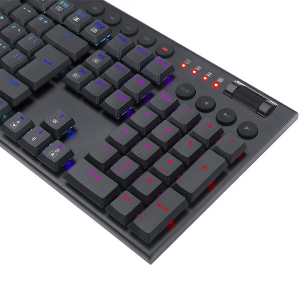 Teclado Gamer Redragon Horus K619-RGB Switch Brown - Preto - Image 4