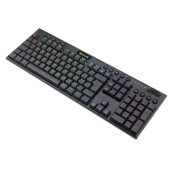 Teclado Gamer Redragon Horus K619-RGB Switch Brown - Preto - Image 6