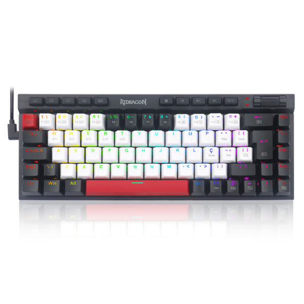 Teclado Gamer Redragon Magic-Wand Mini Pro K635WBR-RGB Switch Brown