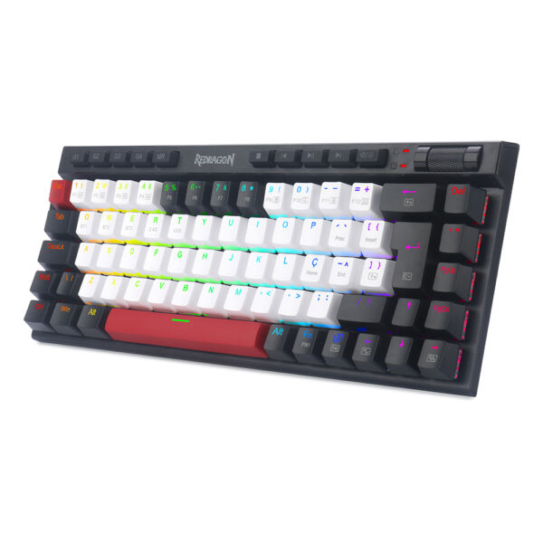 Teclado Gamer Redragon Magic-Wand Mini Pro K635WBR-RGB Switch Brown - Image 3