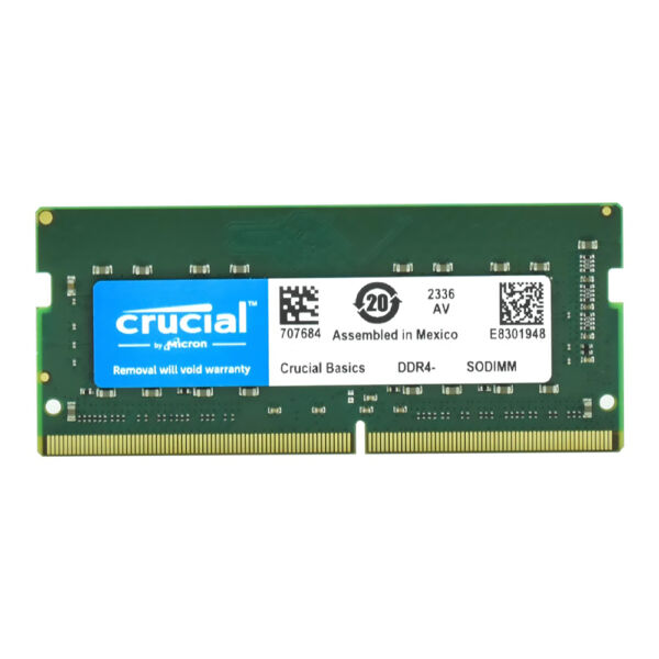 Memória Notebook 8GB DDR4 3200MHZ Crucial Sodimm - CB8GS3200