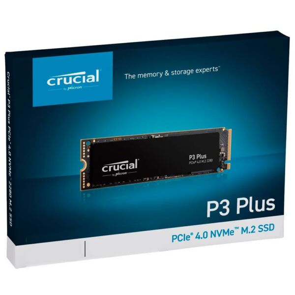 SSD M2 2TB Crucial P3 Plus NVME PCIE GEN4 X4 - CT2000P3PSSD8 - Image 3