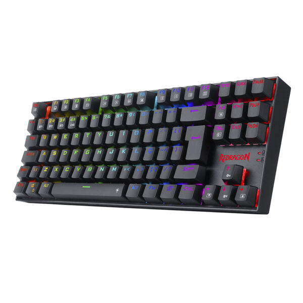 Teclado Gamer Kumara PRO RGB Sem Fio Switch Red K552RGB-BRS-B - Preto - Image 2