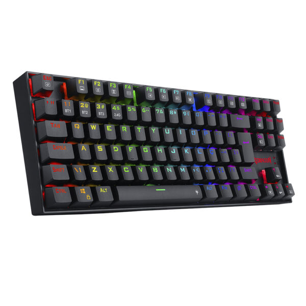 Teclado Gamer Kumara PRO RGB Sem Fio Switch Red K552RGB-BRS-B - Preto - Image 4