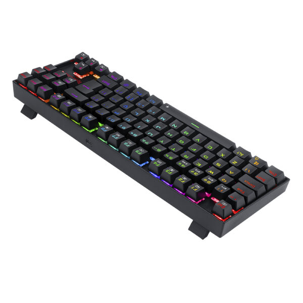 Teclado Gamer Kumara PRO RGB Sem Fio Switch Red K552RGB-BRS-B - Preto - Image 6